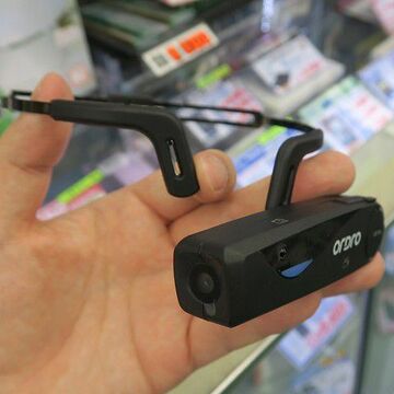 スマホでプレビューできる! 目線の先を撮れるウェアラブルカメラ