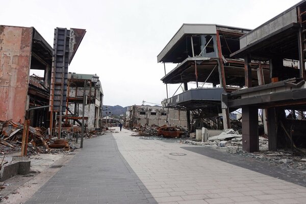 奥能登の輪島市の様子