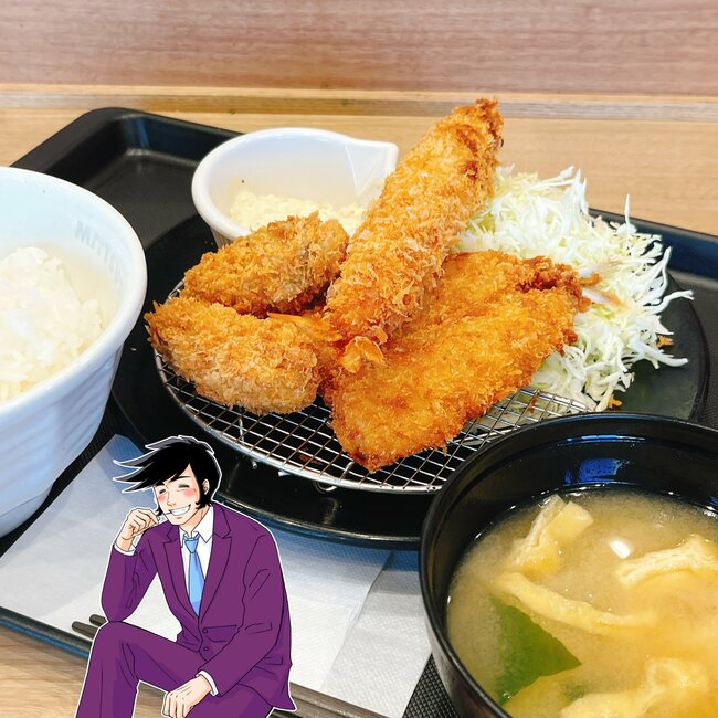 エビフライの大きさにビックリ…！松のやの「揚げ物てんこ盛りメニュー」旨みがスゴくて米が止まらない！