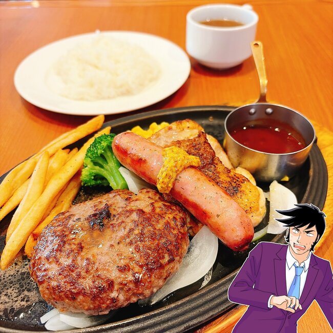 「ほんと大好き」ロイヤルホスト“平日限定の肉だらけランチ”がわんぱくすぎる!「よくばりさんセット」「満足メニューです」