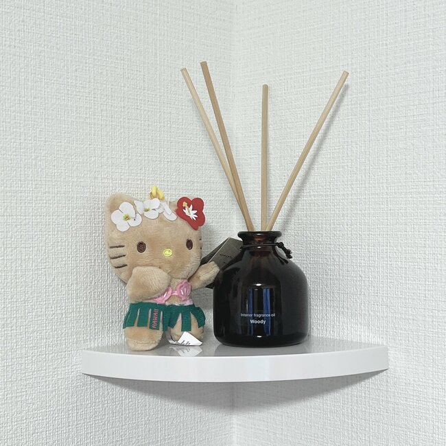 無印良品に売ってそう…！ダイソーでみつけた「浮かせる収納」110円とは思えないほど活躍しています！