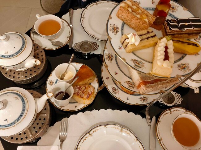 リッツカールトンのアフタヌーンティー