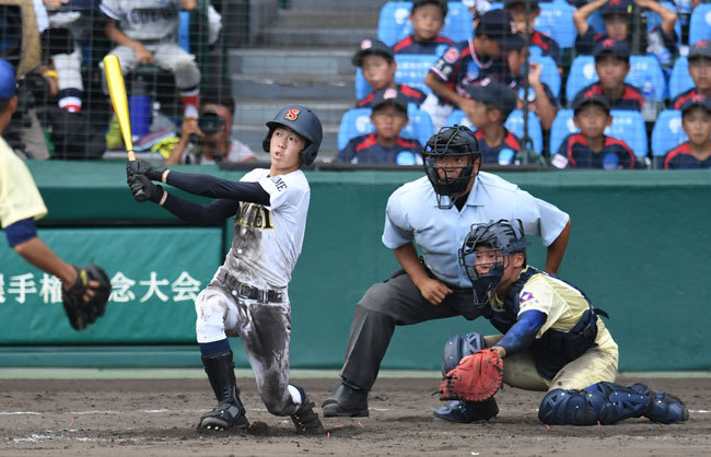 ●キャプ
星稜対済美でタイブレーク制適用の末に、済美の矢野功一郎選手が甲子園史上初となる逆転満塁サヨナラホームランを放った