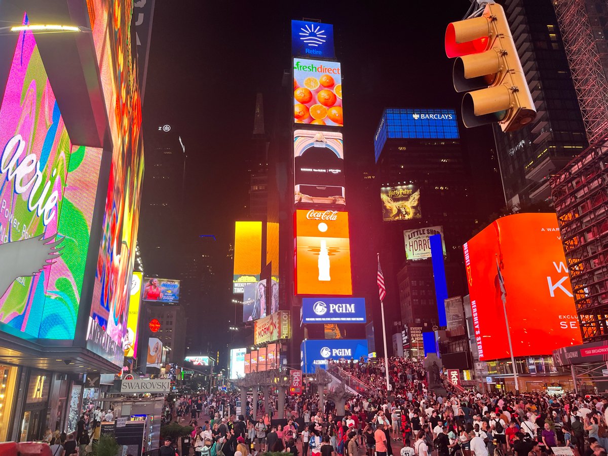 ニューヨーク写真（14）タイムズスクエア