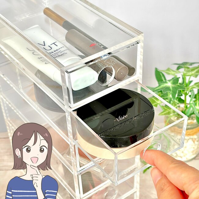 薬の管理がラクになった！無印良品の“中身が見える小物ケース”ごちゃごちゃ小物がスッキリした！「何が入ってるか一発でわかる」「早く買っておけばよかった！」