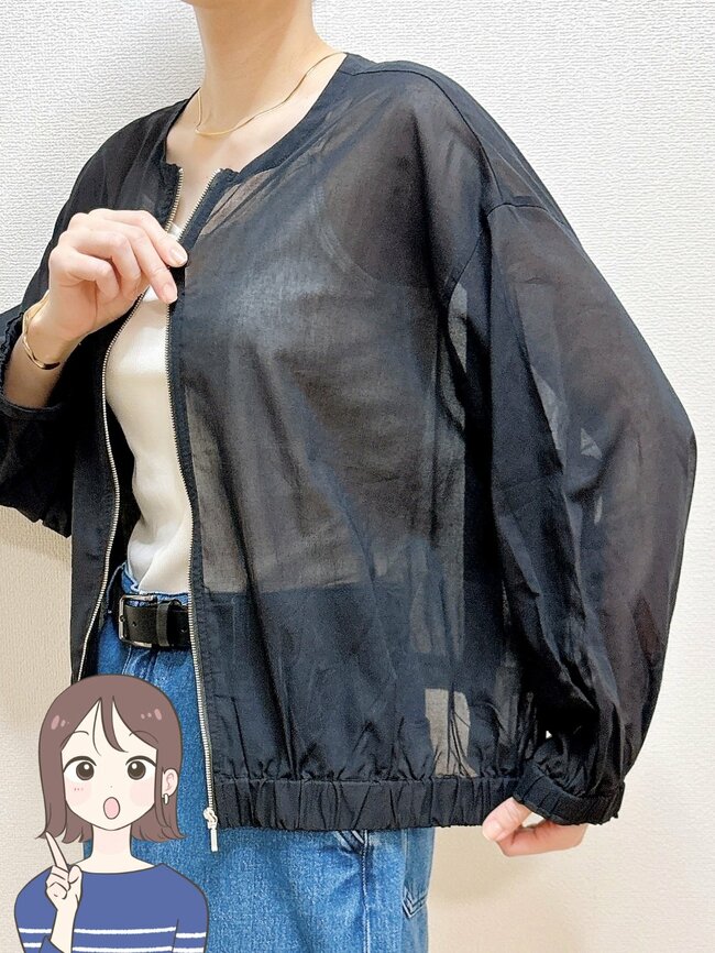 【しまむら】どこにでもサッと羽織れて助かる！2420円の「ふんわり春アウター」ぽわんとした袖がかわいい！