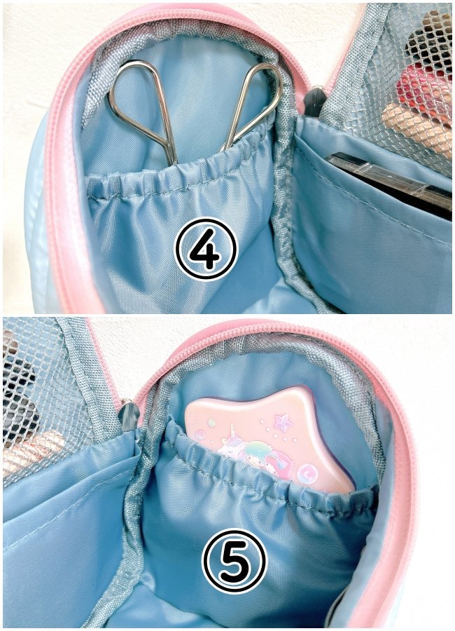 【しまむら】ポケットたっぷりで天才!サンリオコラボの「大容量ポーチ」コロンとかわいいのに収納力ハンパない!