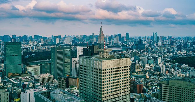 東京の街並み