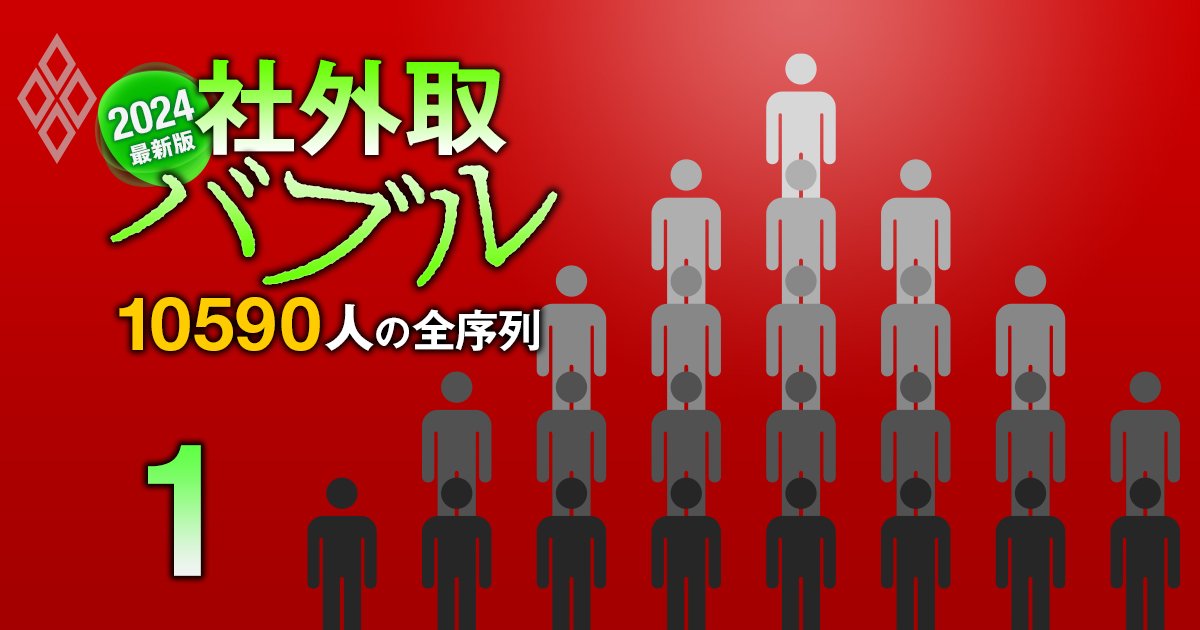 社外取締役・総合ランキング【上位5000人】報酬、兼務、業績…6つの軸で独自評価！「1万590人」の最新序列を大公開