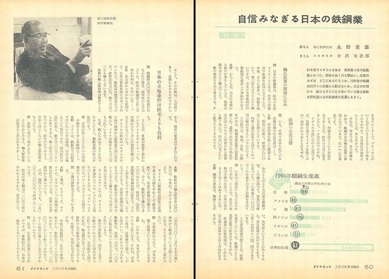 ダイヤモンド1962年2月19日号