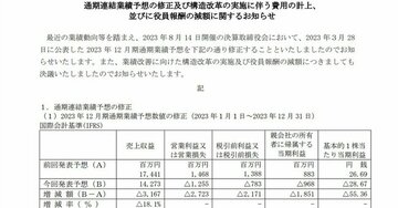 こんなことある?株価暴落、業績予想ダウン企業の信じられない「言いわけ」とは