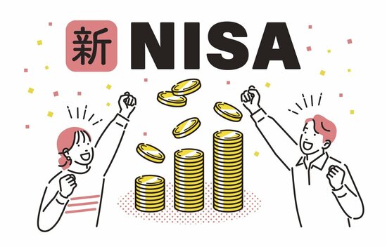 新NISAでは、最大1800万円までの非課税枠が認められている