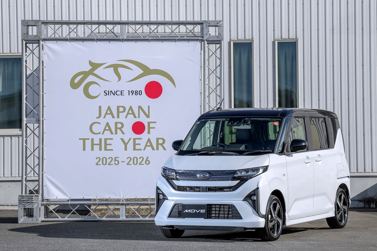 軽自動車で唯一10ベストカーに選出されたムーヴ