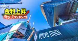 【不動産67社】金利上昇で苦しくなる「衝撃度」ランキング！名古屋の住宅メーカーが1位に、三井不動産や住友不動産など財閥系デベロッパーへの影響は？
