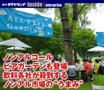 ノンアルコールビアガーデンも登場 飲料各社が殺到するノンアル市場の“うまみ”