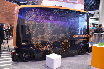 コンチネンタルの展示車