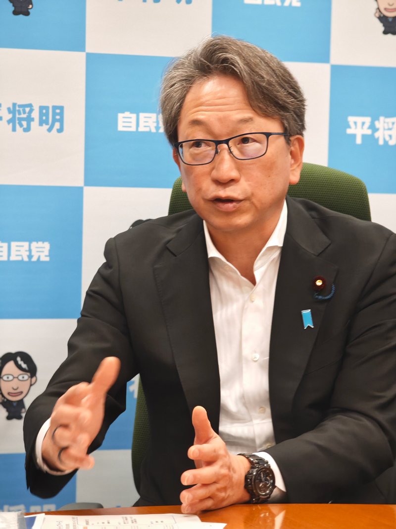 デジタル大臣、デジタル行財政改革担当大臣、行政改革担当大臣、国家公務員制度担当大臣、内閣府特命担当大臣(規制改革)、サイバー安全保障担当大臣、内閣府特命担当大臣(サイバー安全保障)衆議院議員 平将明氏