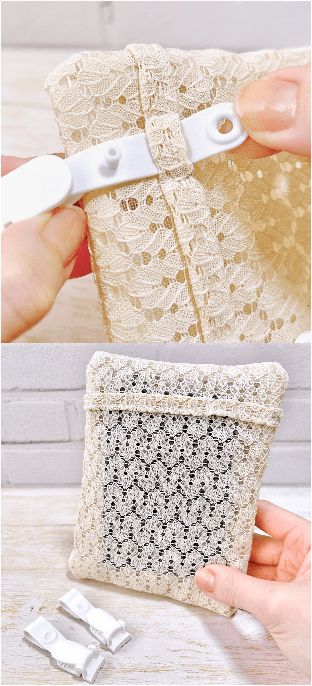 バッグにポケットがないときに大助かり！ダイソーの“移動できる収納ポケット”小物がサッと取り出せて便利すぎる！