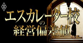 エスカレーター校の経営偏差値