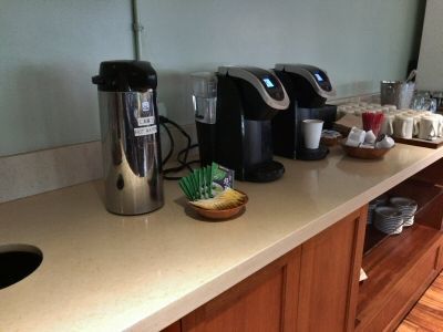 「IASS ハワイラウンジ」のコーヒー