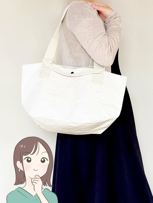 「軽くて毎日使ってます」無印良品の“399円バッグ”優秀すぎてビックリした！「人気商品なのが納得」「汚れや雨も気にならない」