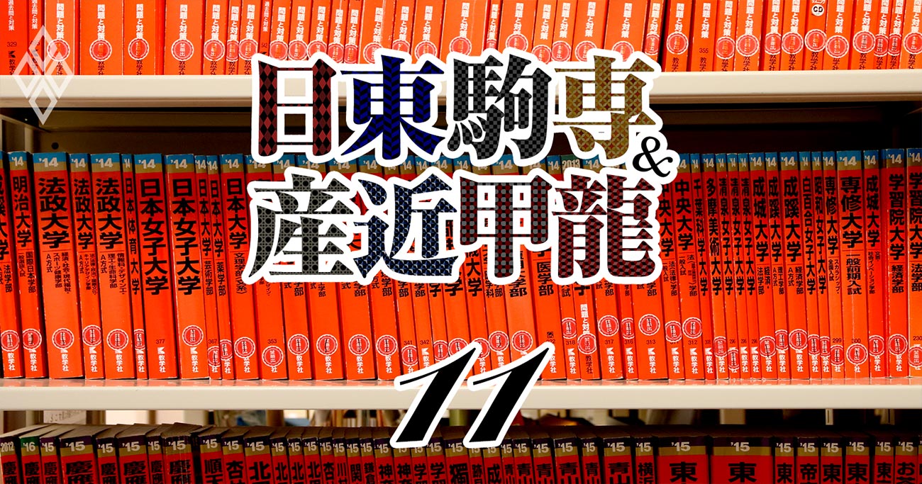 日東駒専・産近甲龍「ブランド力」ランキング！MARCH・関関同立の背中が見えた!? | MARCH・関関同立に下克上なるか!?日東駒専＆産近甲龍 |  ダイヤモンド・オンライン