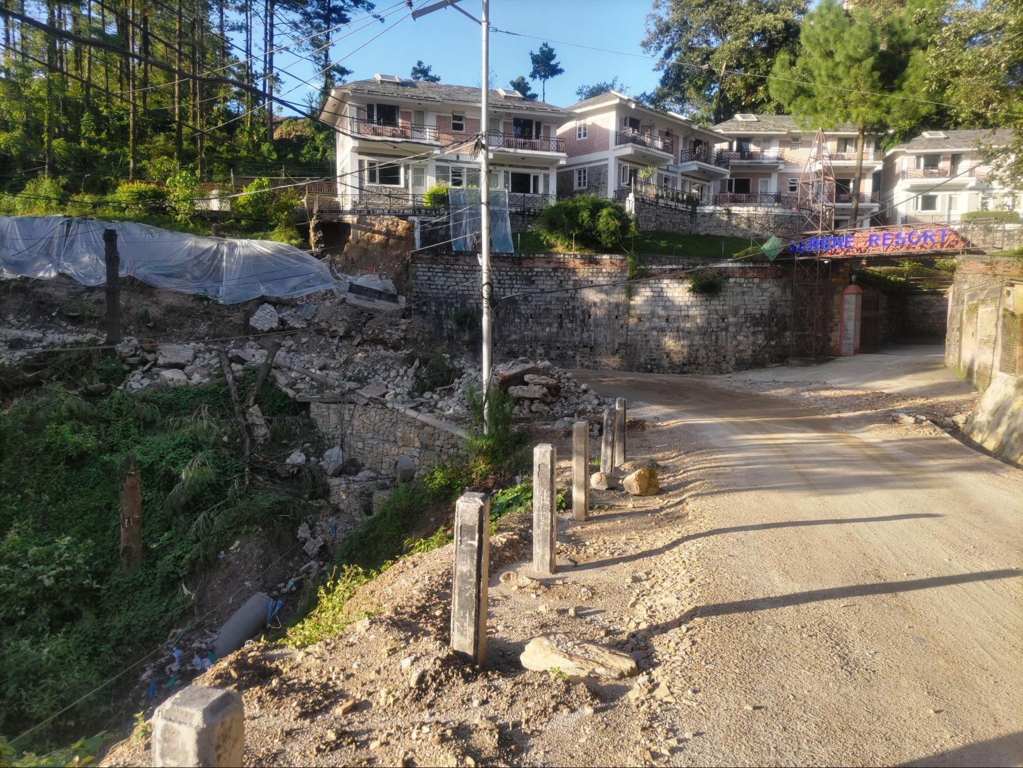 ホテル周辺の写真（提供＝筆者）