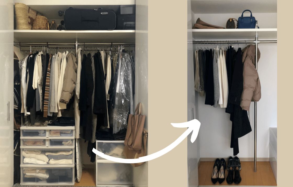 120→33着まで服を減らしたら起こった!劇的な変化ベスト3