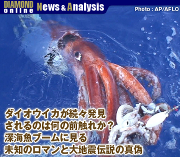 ダイオウイカが続々発見されるのは何の前触れか？深海魚ブームに見る未知のロマンと大地震伝説の真偽