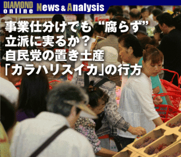 事業仕分けでも“腐らず”立派に実るか？自民党の置き土産「カラハリスイカ」の行方