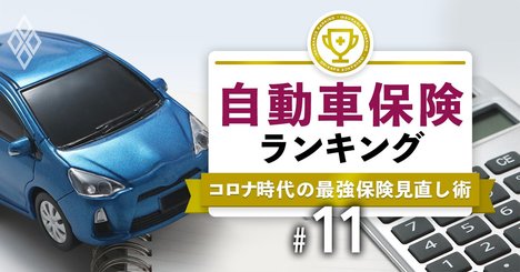 自動車保険ランキング、年齢別・車種別で損保13社を徹底比較