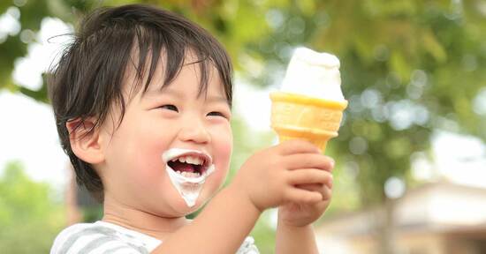 【小児科医が教える】アイスクリームはなるべく避けて。食べるなら足してほしい「調味料」とは？