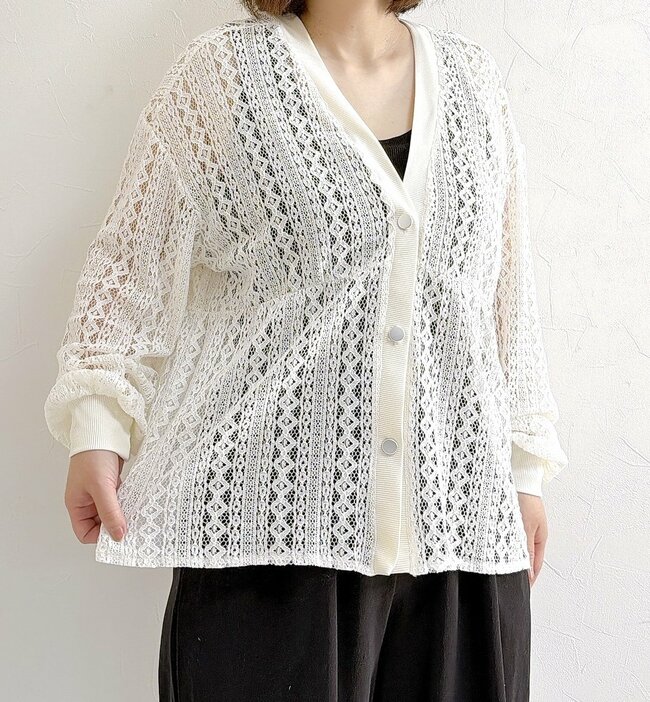 【しまむら】サッと羽織るだけで可愛い!1639円の「華奢見えカーディガン」季節の変わり目にちょうどいい!《購入レビュー》