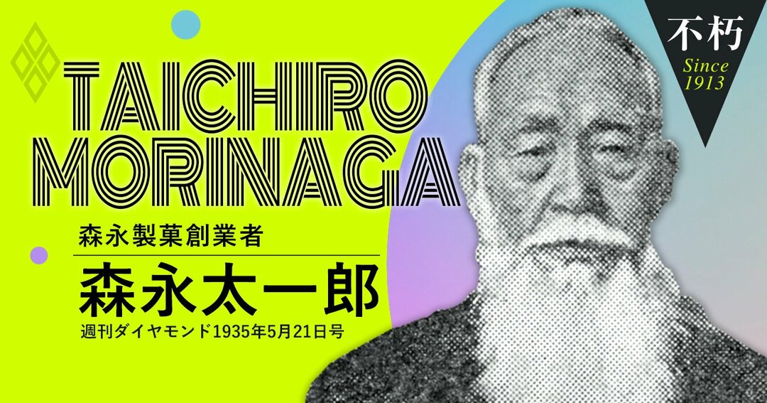 森永太一郎森永製菓創業者