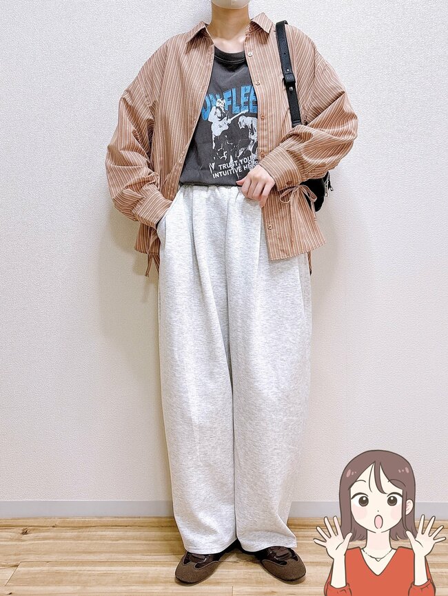 羽織るだけでおしゃれコーデが完成！ハニーズの「ぽわん袖シャツ」ゆったりシルエットで着痩せ効果もバツグンです！《購入レビュー》