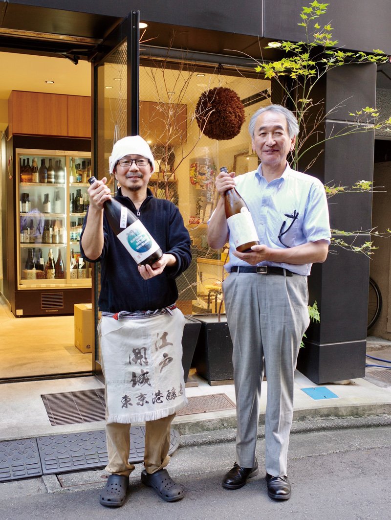 杜氏の寺澤善実さん（左）と代表の齊藤俊一さん