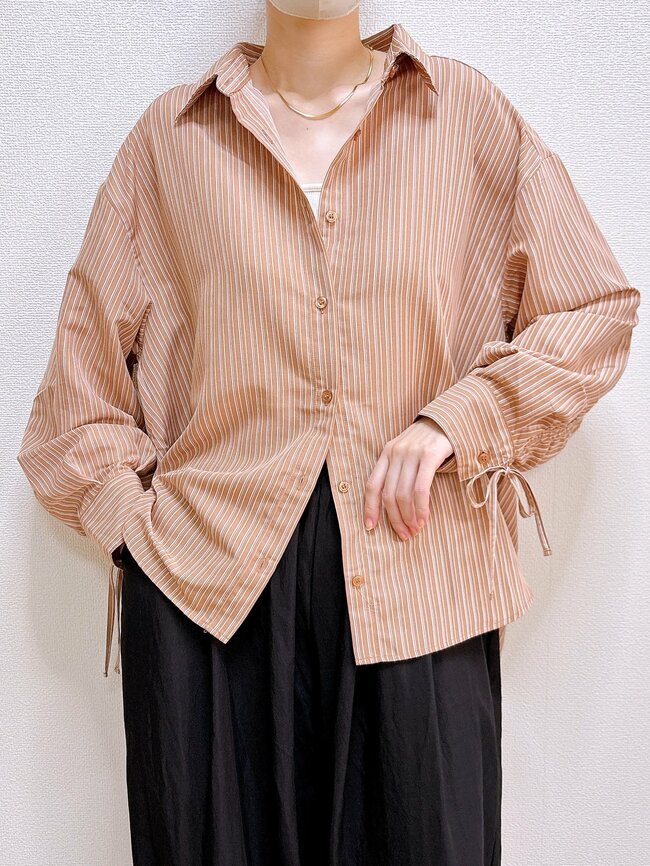 羽織るだけでおしゃれコーデが完成！ハニーズの「ぽわん袖シャツ」ゆったりシルエットで着痩せ効果もバツグンです！《購入レビュー》