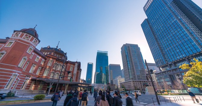 メガバンクも本社を構える東京・丸の内