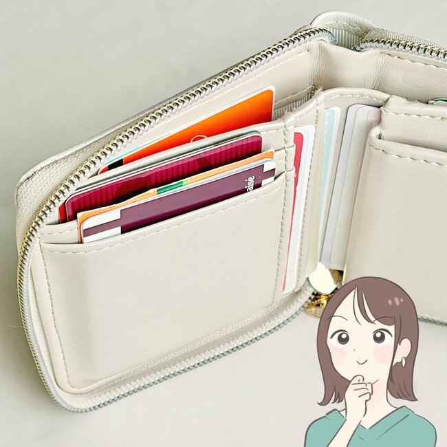 小銭が取り出しやすくて感動！アフタヌーンティーの「大人かわいいミニ財布」お会計がスムーズになった！《購入レビュー》
