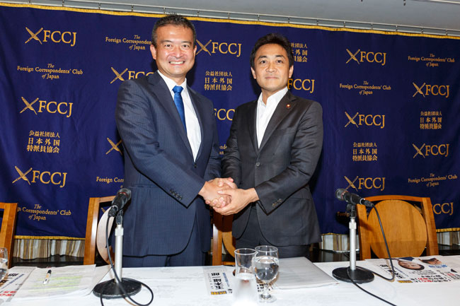 国民民主党の代表選の候補者二人