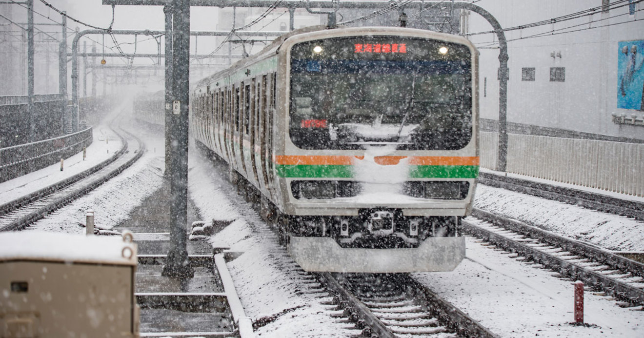 首都圏の鉄道はなぜ雪にこれほど弱いのか 間引き運転 の裏事情 News Analysis ダイヤモンド オンライン