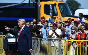 トランプ氏再選のカギ、ミネソタ州が「主戦場」に