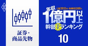 【証券36人】1億円以上稼ぐ取締役・実名年収ランキング!トップは野村の17.34億円…大和、SBI、マネックスの幹部はいくらもらってる?