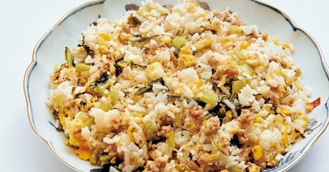 漬物炒飯をただの“和風炒飯”にしない！本格家中華に昇華させる3つのコツ