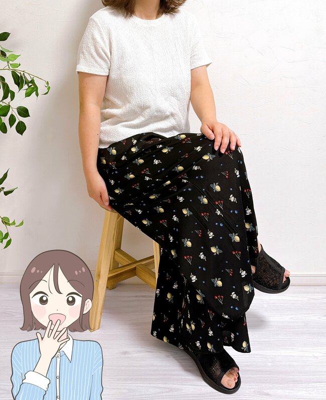 【しまむら】今までの冷感パンツはなんだったの…。2倍ひんやりする「スカートみたいなパンツ」が衝撃の気持ちよさ!《購入レビュー》