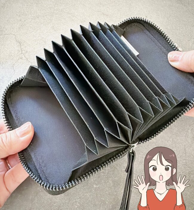 【しまむら】小銭とカードがたっぷり入って感動！1639円の「ガバッとひらくミニ財布」お会計がスムーズになった！《購入レビュー》