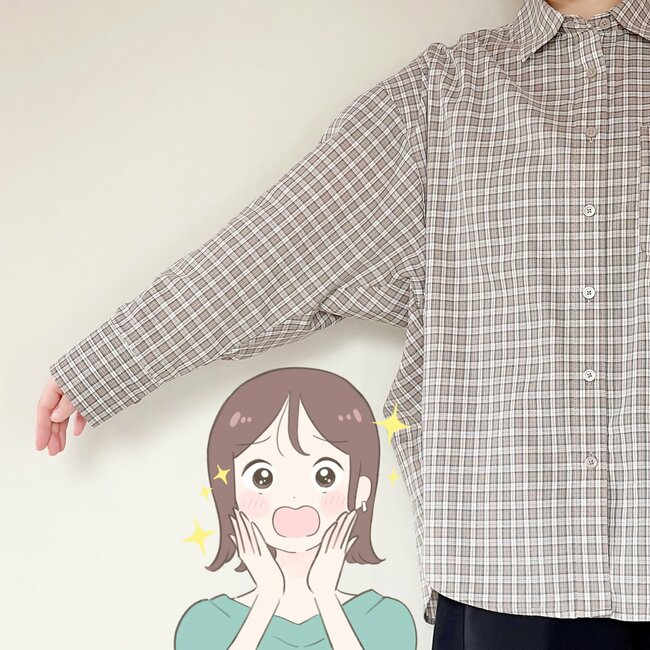 「2色買っちゃいました！」GUの“ゆったりトップス”ぽてっとした袖がカワイイ！「ふんわりした着心地」「どんなボトムスでも合う」
