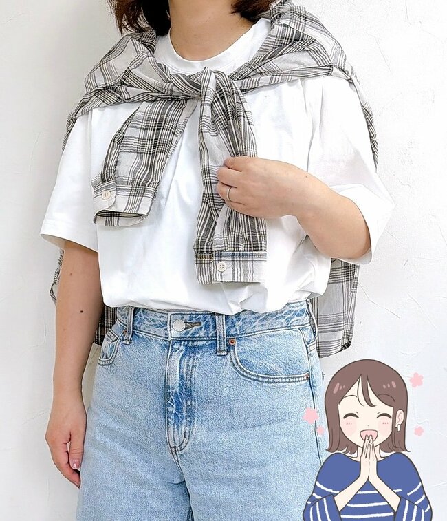 【しまむら】サッと羽織るだけで大人かわいい！1639円の「お尻まで隠せるブラウス」後ろ姿もスッキリ見えて感動！《購入レビュー》