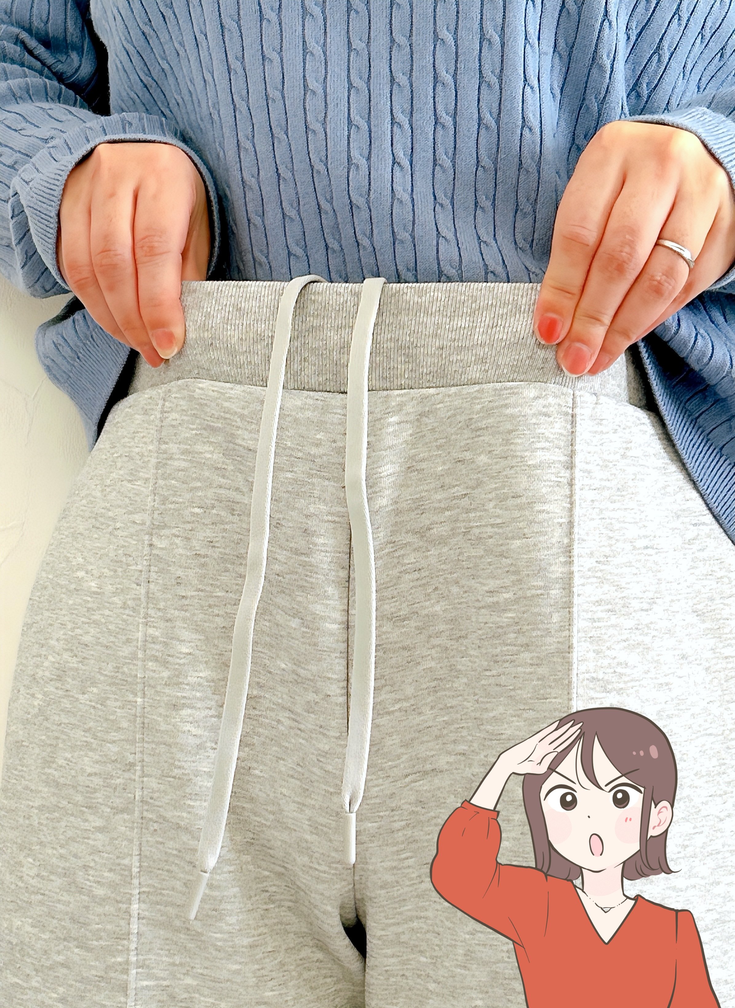 「最高に良くない？」ユニクロの“楽ちんパンツ”がスウェットとは思えないキレイさ…！「大優勝すぎる！」「まじで優秀」