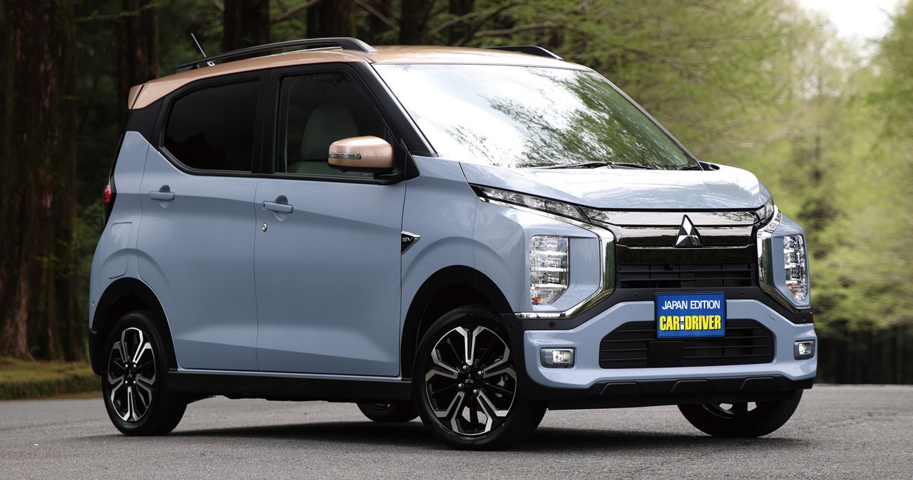 三菱新型「eKクロスEV」、日産サクラとメカニズム共用のSUV風・軽BEV